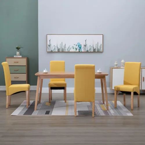 Miniatura 18 de Dining Chairs 2 Pcs Black Fabric,Living Room Dining Chairs,Counter Dining Chairs Suitable for Daily Dining Or Special Events Such As Meetings