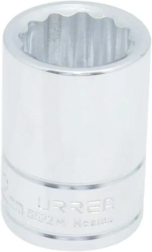 Urrea 5522M - Llave de vaso (3/4", 12 puntos, 0.866 in, cromada)