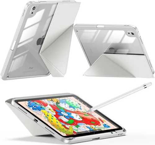 Miniatura 9 de INFILAND Funda para iPad (A16) 11ª generación de 11 pulgadas 2025/10ª generación de 10.9 pulgadas 2022, soporte multiángulo, cubierta magnética