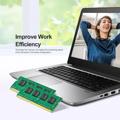 Miniatura 5 de 8GB 1Rx8 PC3L-12800S DDR3L 1600MHz DDR3 RAM SODIMM 1.35V CL11 204-Pin PC3-12800 RAM de actualización de memoria para portátil.
