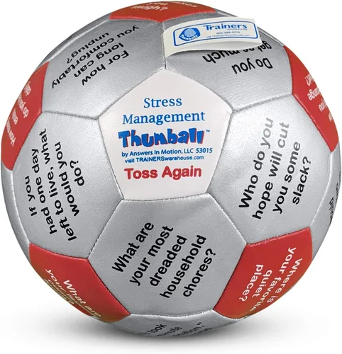 Miniatura 29 de Trainers Warehouse Colección Thumball de 6 pulgadas, 32 indicaciones para conversación, formación de equipos, relación y entrenamiento