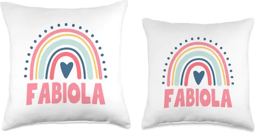 Miniatura 3 de Idea Regalo Personalizzata con Nome Gifts Idea Fabiola Name Custom Woman Myth Legend - Almohada para fiesta de cumpleaños, 16 x 16 pulgadas