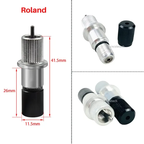 Miniatura 3 de 1 soporte +15 piezas 5x30+5x45+5x60 cuchillas para Roland vinilo cortador cuchilla titular