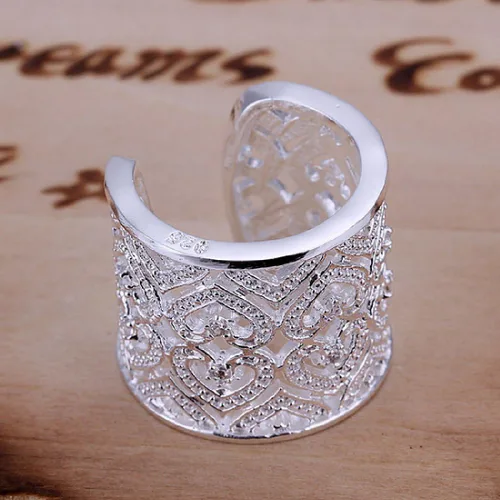Miniatura 3 de Naivo Europe Style 925 - Anillo de diadema con circonitas blancas Plata 925