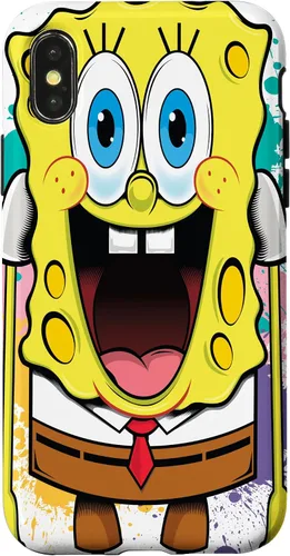 Miniatura 5 de Funda para iPhone 17 de Bob Esponja con salpicaduras de pintura
