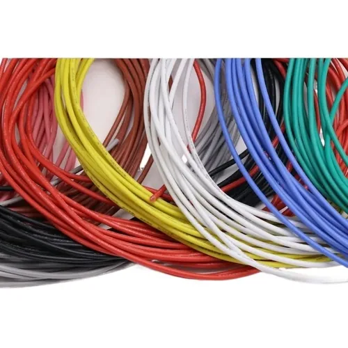 Miniatura 2 de Cable Eléctrico De Silicona Aislado De Cobre Estañado, Cable Eléctrico De 3000V, 1/10M, 20/22/24/26/28/30AWG, UL3239, 3KV Alambre de Silicona