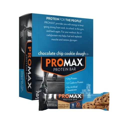 Barra de proteína Promax, 12 por paquete, 2.64 onzas