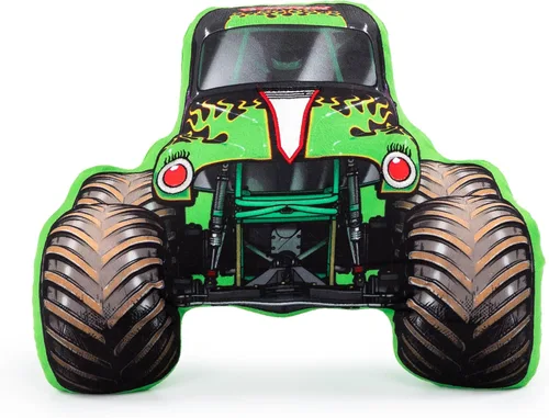 Miniatura 5 de Jay Franco Juego de ropa de cama Monster Jam Grave Digger Nogginz - Manta ligera de viaje de 40 x 50 pulgadas y funda de almohada - Juego de ropa