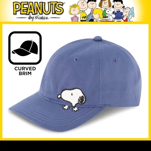 Miniatura 3 de Concept One Peanuts Snoopy Dad Hat, Adult Baseball Cap with Curved Brim