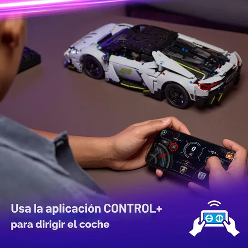 Miniatura 3 de LEGO Technic Lamborghini Revuelto Super Sports Car Toy - Juego de construcción para niñas y niños - Kit de modelo Lamborghini para niños a partir