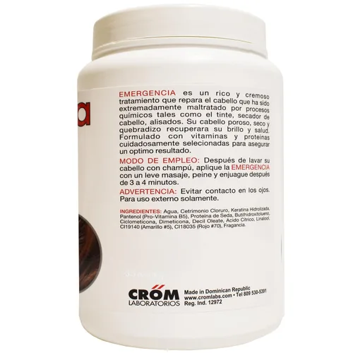 Miniatura 3 de Tratamiento de reparación de queratina intensiva profunda Emergencia (emergencia) por Toque Magico 56oz