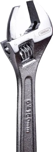 Miniatura 6 de General Tools Juego de llaves ajustables, 3 piezas, plata