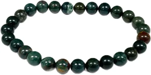 Miniatura 636 de Gem Avenue Handmade Round Bead Stretch Bracelet Unisex Natural Stone Beaded Jewelry for Men & Women, Elastic Wristband for Daily Wear