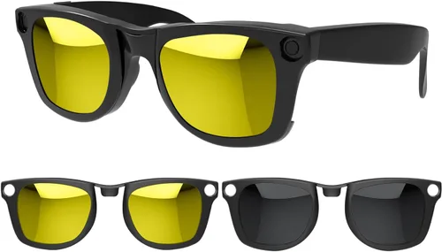 Miniatura 9 de 2 clips polarizados para Ray-Ban Meta Wayfarer y Gen 2 (RW4008/RW4012, talla L, 53-22), clip fotocromático para protección UV Meta Wayfarer Gen 2
