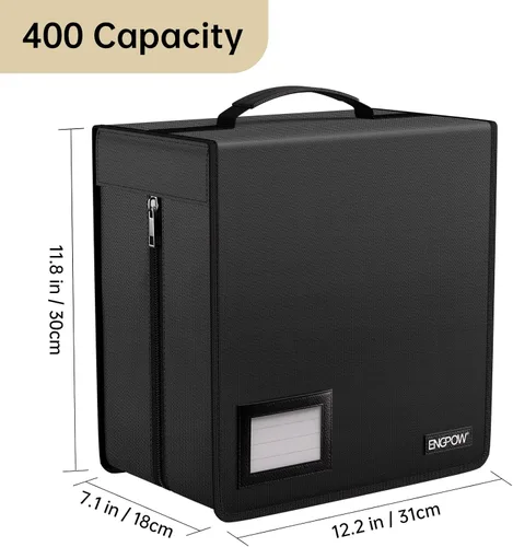 Miniatura 5 de ENGPOW Caja de almacenamiento de fotos ignífuga+estuche de CD ignífugo