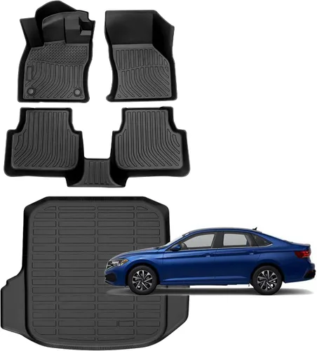 Miniatura 68 de Alfombrillas antideslizantes para automóvil, alfombrillas para todo tipo de clima, accesorios de forro para maletero