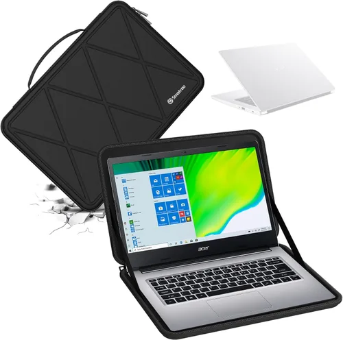 Miniatura 20 de Smatree Funda Protectora EVA Dura Compatible para Acer Aspire 5 A515/3 A315/1 A115 de 15.6 Pulgadas, para Acer Aspire Vero Green-AV15 Funda Serie X