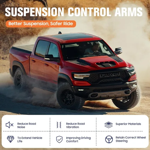 Miniatura 7 de Youxmoto Brazos de suspensión de control superiores delanteros RWD para Chevy S10 1983-1994, Blazer 1995-2005, Malibu 1978-1983, Buick Century