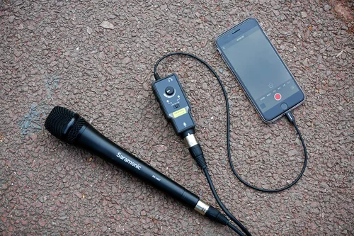 Miniatura 5 de Saramonic SmartRig Di Interfaz de audio Lightning profesional con entradas XLR y 1/4" para iPhone y iPad
