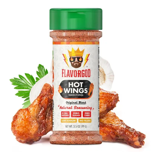 Miniatura 33 de Mezcla de Condimentos con Sabor a Queso de FlavorGod - Mezcla de Especias Premium Totalmente Natural y Saludable para Pollo, Verduras, Ensalada