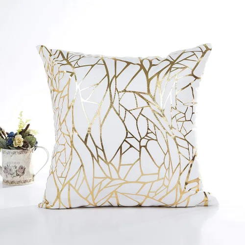 Miniatura 7 de Fundas de almohada blancas de 18 x 18 pulgadas para sofá, 17.7 in x 17.7 in, diseño geométrico de árbol del amor, funda de cojín decorativa súper