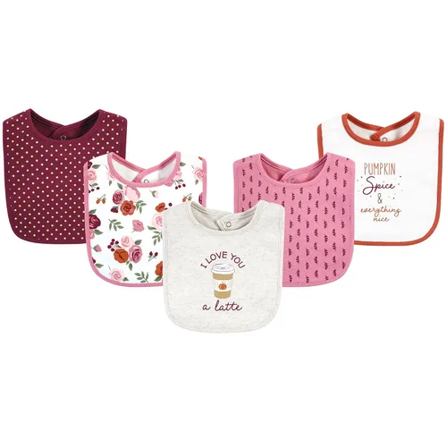 Miniatura 66 de Hudson - Babero unisex de algodón para bebé, baberos de algodón, talla única , Cactus rosa