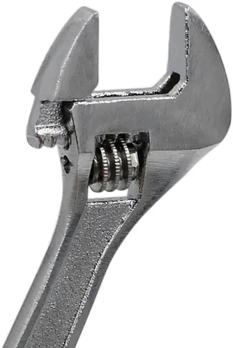 Miniatura 5 de Llave ajustable pequeña de 2.5 pulgadas, llave ajustable de tamaño mini de 2.5 pulgadas, herramienta de llave de tuerca plateada, capacidad