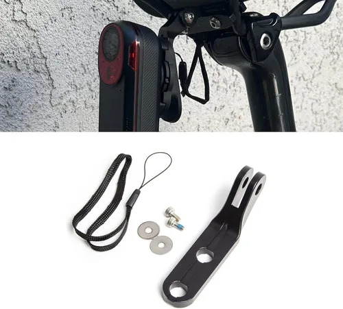Miniatura 13 de Xotic Tech - Abrazadera para sillín de bicicleta compatible con Garmin Varia RCT715 Combo de montaje de luz trasera, ajuste universal, tipo B