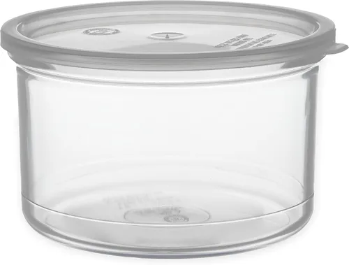 Miniatura 20 de Carlisle FoodService Products Tapa de repuesto para cocina, restaurantes, hogar, plástico, 1.2 cuartos de galón, transparente, (paquete de 12)