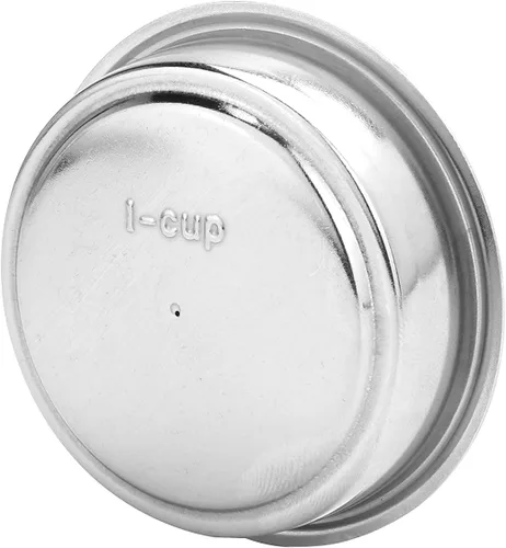 Miniatura 2 de Cesta de filtro de café de acero inoxidable de 51 mm, 1 taza de café, cesta de filtro presurizado de doble pared de 51 mm, por favor verifique