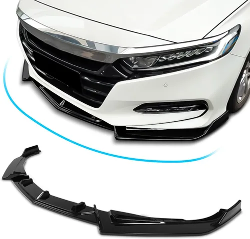 Miniatura 12 de Archaic Borde de parachoques delantero compatible con Honda Accord 10.5th Sedan SE/EX-L/LX/Sport/Touring 2021 2022, kit de carrocería divisor debajo