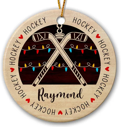 Miniatura 9 de Adorno de golf personalizado, adorno de árbol de Navidad de golfista, regalo de recuerdo, adorno de cerámica de Navidad para golfista, adorno