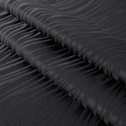 Miniatura 6 de MATIRUG Mantel de jacquard negro, tela de mesa suave y sin arrugas, resistente a derrames y con textura para graduación, cocina, comedor, decoración