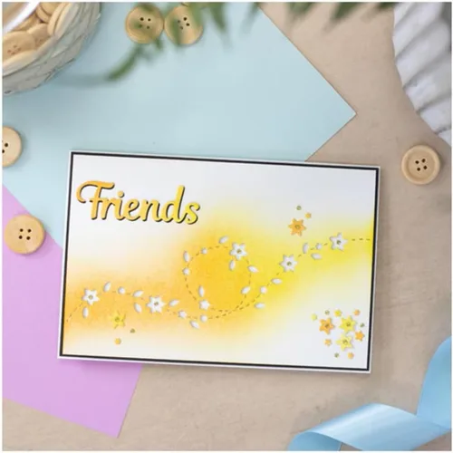 Miniatura 19 de Troqueles para álbumes de recortes, troqueles de corte de metal con marco rectangular para hacer tarjetas, plantilla de perforación de manualidades
