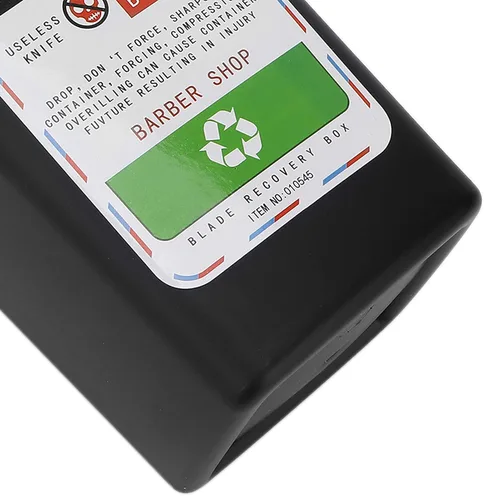 Miniatura 9 de Contenedor de hoja de eliminación, cuchillo de afeitado de sellado fuerte, caja de recogida, caja de afeitar de seguridad para hombres, peluquería