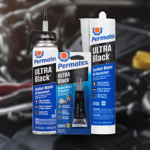 Miniatura 7 de Permatex 22072 Ultra Black Máxima Resistencia al Aceite RTV, fabricante de juntas de silicona, Sensor Seguro y No Corrosivo, para aplicaciones