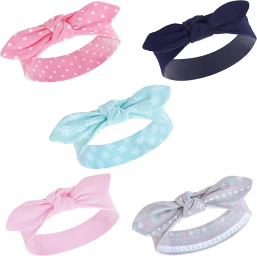 Miniatura 21 de Hudson Baby - Diademas de algodón y sintéticas, talla 0-24 meses Floral azul