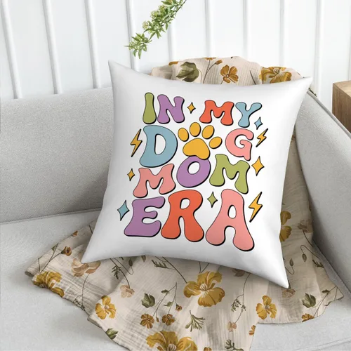 Miniatura 6 de Fokongna in My Dog Mom era Dog Mom - Fundas de almohada decorativas de 18 x 18 pulgadas, funda de almohada Love Gy Lover Proud Mama Pet Owner