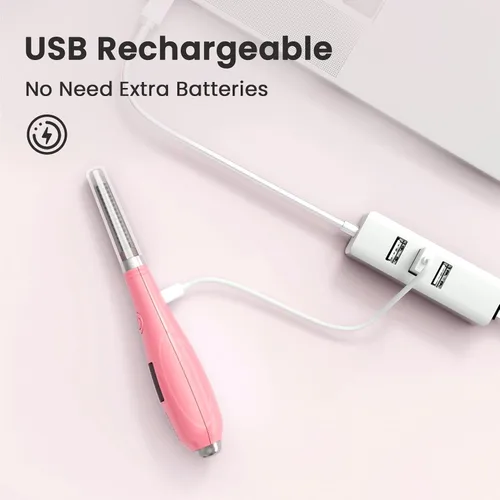 Miniatura 2 de Quemador de hilo USB, suministros recargables para cuentas para hacer joyas, costura, corte, fusión, manualidades, ideal para terminar proyectos
