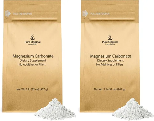 Miniatura 8 de Pure Original Ingredients Carbonato de magnesio (1 lb) Suplemento de magnesio, sin OMG, multiusos