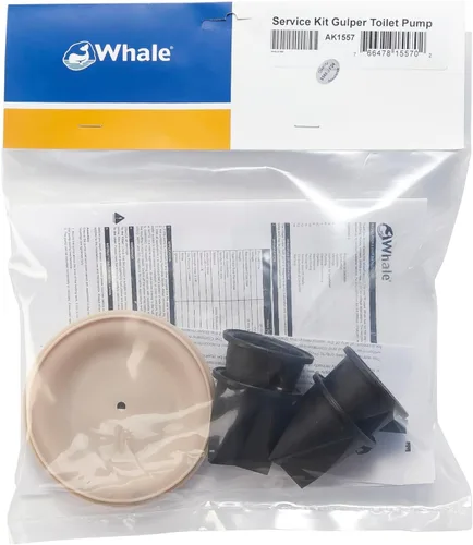 Miniatura 4 de Whale Piezas de repuesto del kit de servicio de bomba de inodoro AK1557 Gulper®