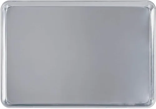 Miniatura 3 de Tiger Chef Bandeja de aluminio de tamaño medio de 1/2 de 18 x 13 pulgadas, moldes para pasteles para pastelería comercial aprobados por la NSF