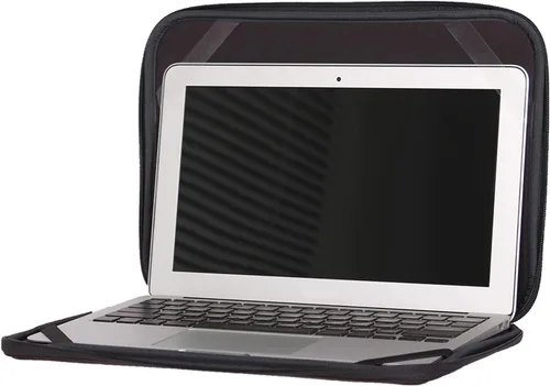 Miniatura 2 de Funda para computadora portátil 11.6 pulgadas Funda protectora plegable delgada Chromebook Funda protectora - Negro