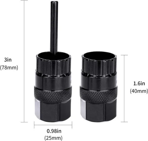 Miniatura 2 de QKURT Kit de herramientas de látigo de cadena de bicicleta con casete para cadenas de 7,8,9,10,11,12 velocidades