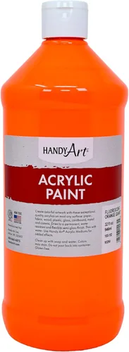 Miniatura 73 de Pintura acrílica para estudiantes, artesanías de 16 onzas. Plateado metálico