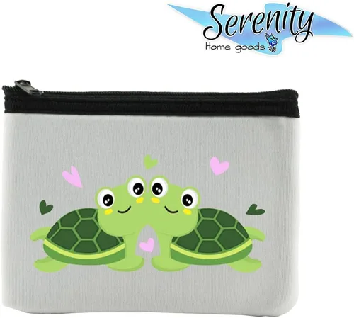 Miniatura 11 de Bee-You-Tiful Coin Purse Wallet Pouch For Women Small Card Change Bag With Zipper Mini Travel Purse For ID Case Makeup Card Novelty Bag