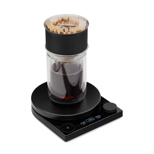 Miniatura 7 de Fellow Tally Pro - Báscula de café con temporizador, báscula de café expreso para verter y elaborar cerveza barista, modo de asistencia
