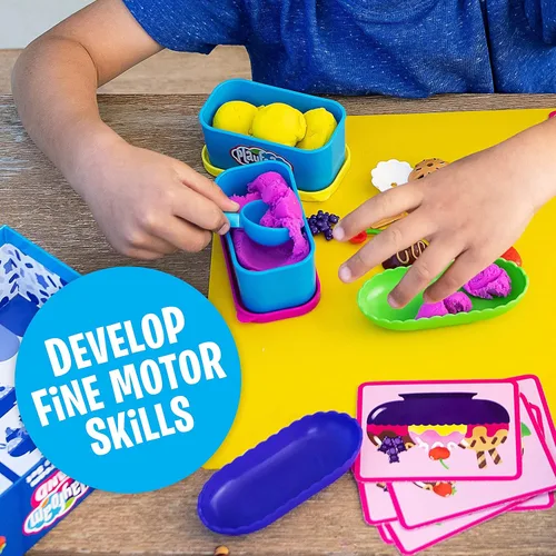 Miniatura 5 de Educational Insights Playfoam Sand Conjunto de Helados Sundae, Arena de Juego, Juguete Sensorial, Regalo para Niños de 3+ Años