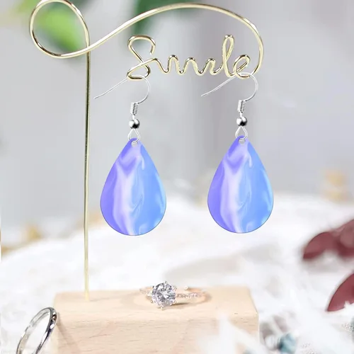 Miniatura 4 de Molde de resina en forma de lágrima para aretes, moldes de joyería de resina de silicona, moldes de fundición de resina epoxi para mujeres, aretes
