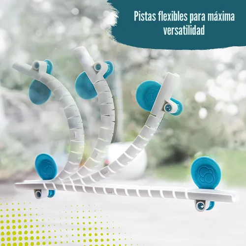 Miniatura 4 de Gecko Run Marble Run - Juego de iniciación por Thames & Kosmos, ganador del juguete del año - Pista de Canicas Vertical de 63 Piezas, pistas